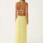 Alboréa | Vestido Halter Etéreo