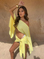 Beach | Conjunto De Top Y Pareo