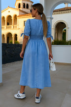Clara | Elegante Vestido de Diario con Botones