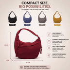 Gioia | Bolso de Hombro Naranja