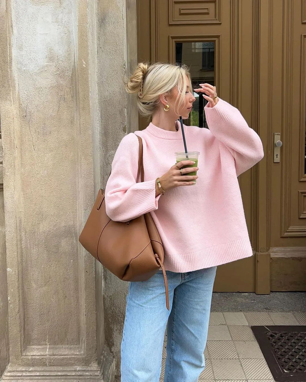 Clara | Jersey Cuello Redondo