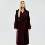 AMELIA™║Gabardina burdeos