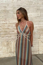 Cancún | Vestido Largo De Crochet
